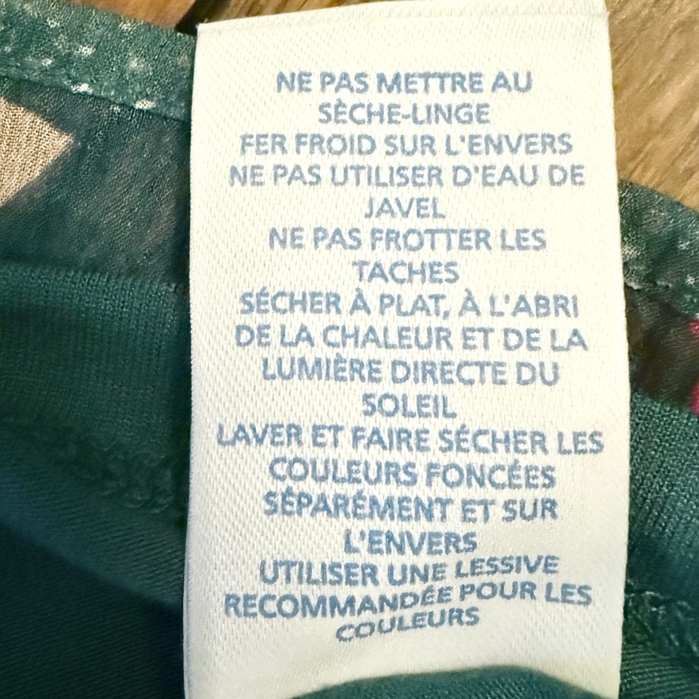 Boden Emerald and Pink Patterned Blouse - Picture 10 of 12